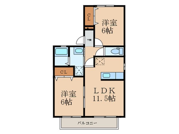 リバティライフの物件間取画像